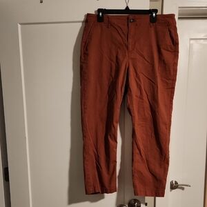 LOFT Women's Terracotta Trousers